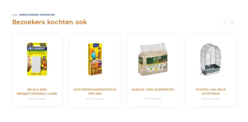 Bezoekers kochten ook grizo
