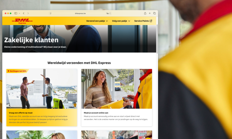 DHL Zakelijke klanten