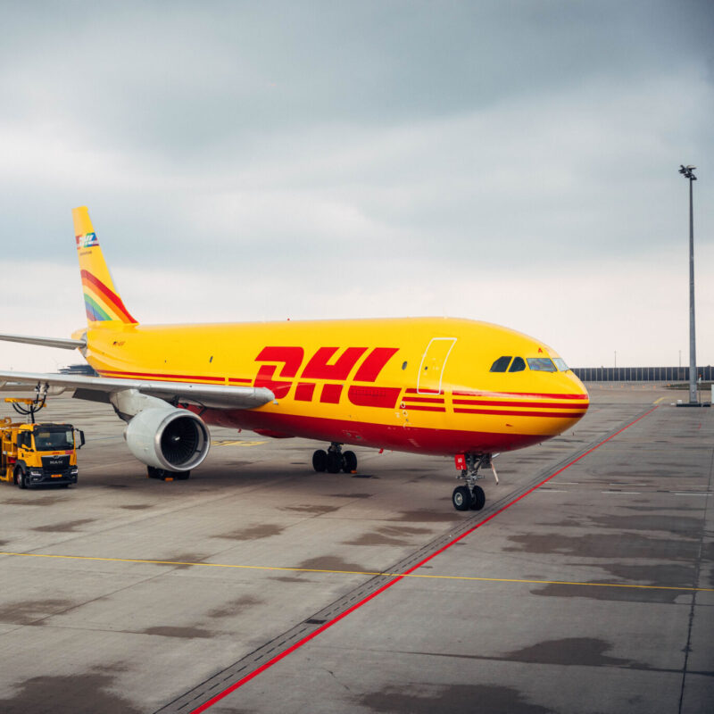 DHL vliegtuig