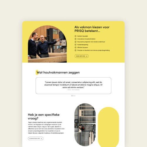 Visual prisq desktop