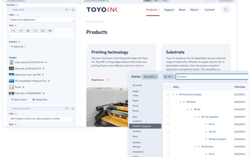 Toyo ink craft cms