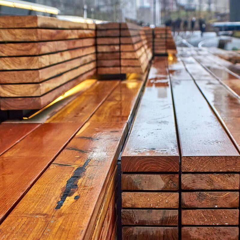 Stapel hout