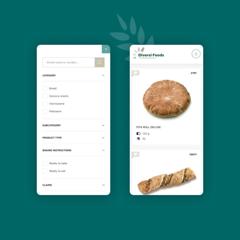 Diversi Foods ecommerce visual C