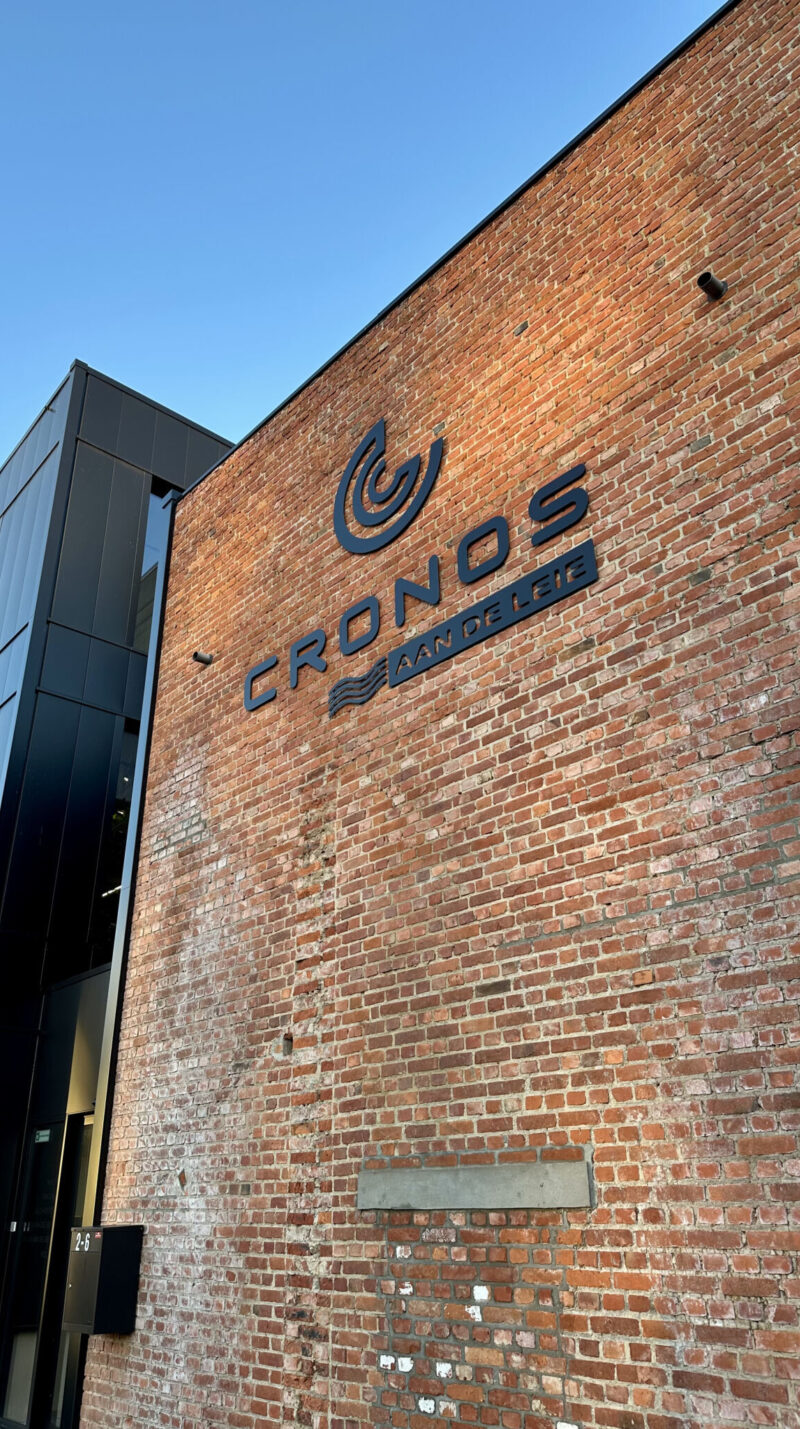 Logo Cronos aan de Leie